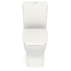 Kit Vaso Sanitário Com Caixa Acoplada Assento Termofixo E Acessórios De Instalação Boss Beige Celite