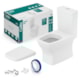 Kit Vaso Sanitário Com Caixa Acoplada Assento Termofixo E Acessórios De Instalação Boss Blanco Mate Celite - c9a5863c-06b9-4866-b94f-22395fb1f026