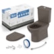 Kit Vaso Sanitário Com Caixa Acoplada Componentes Para Instalação E Assento Termofixo Nexo Café Roca - c15f8fcb-2e01-4b25-8b62-6ad069c158b1