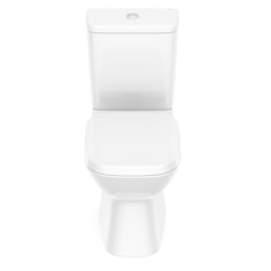 Kit Vaso Sanitário Com Caixa Acoplada e Acessórios de Instalação Debba Classic Branco Roca