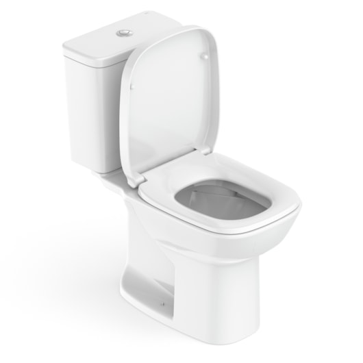 Kit Vaso Sanitário Com Caixa Acoplada E Acessórios De Instalação Debba Square Branco Roca - Imagem principal - c61e8699-2e69-4cd7-8c16-5e87c20f2c8c