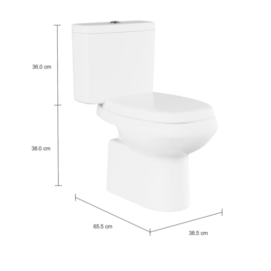 Kit Vaso Sanitário Com Caixa Acoplada E Acessórios Monte Carlo Branco Deca - Imagem principal - f7cd2985-edf3-4b95-80a0-7c7560d95f3a