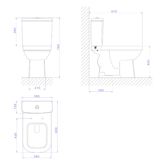 Kit Vaso Sanitário com Caixa Acoplada e Acessórios Quadra Branco Deca - Imagem principal - 538ca958-8d67-4ce0-b7f5-82f847c5a589