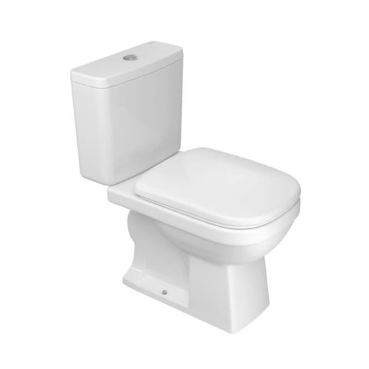 Kit Vaso Sanitário com Caixa Acoplada e Acessórios Quadra Branco Deca - Imagem principal - 0d633df4-8765-407a-ad7f-5f128379ba92