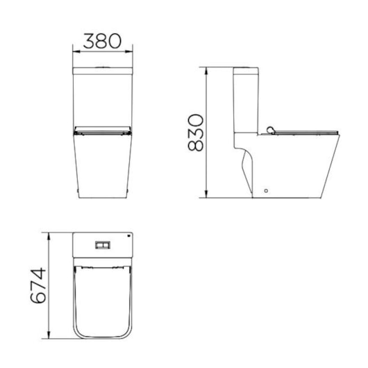 Kit Vaso Sanitário Com Caixa Acoplada E Acessórios Vougan Branco Docol - Imagem principal - 486b40a9-a107-4111-b009-57583be359b5