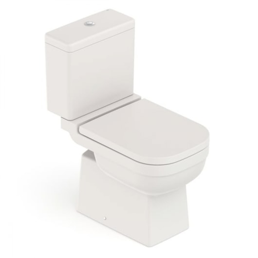 Kit Vaso Sanitário Com Caixa Acoplada E Complemento De Instalação Elite Beige Celite - Imagem principal - e881c4ba-e074-42d4-87e4-d38890c5f659