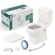 Kit Vaso Sanitário Com Caixa Acoplada E Complemento De Instalação Elite Beige Celite - 9f988201-6ebd-4eae-9d05-3352bd82f156