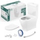 Kit Vaso Sanitário Com Caixa Acoplada Itens de Instalação E Assento Termofixo Slim Branco Celite - 579e6922-f0f8-4c14-af1e-24f3756afd30