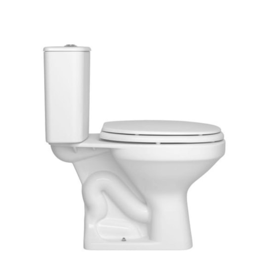 Kit Vaso Sanitário Com Caixa Acoplada Monocromáticos Aspen Branco Deca - Imagem principal - 2540cbe1-d5b7-4b45-bdd6-7af1693a9584