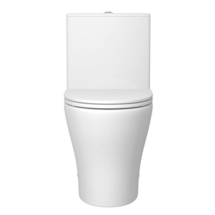 Kit Vaso Sanitário Com Caixa Acoplada Nova Level Total Clean Branco Deca