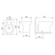 Kit Vaso Sanitário Convencional Acessórios De Instalação E Assento Termofixo Nexo Matte Black Roca - 8167b8ad-9d50-455b-8885-284c36cf2807