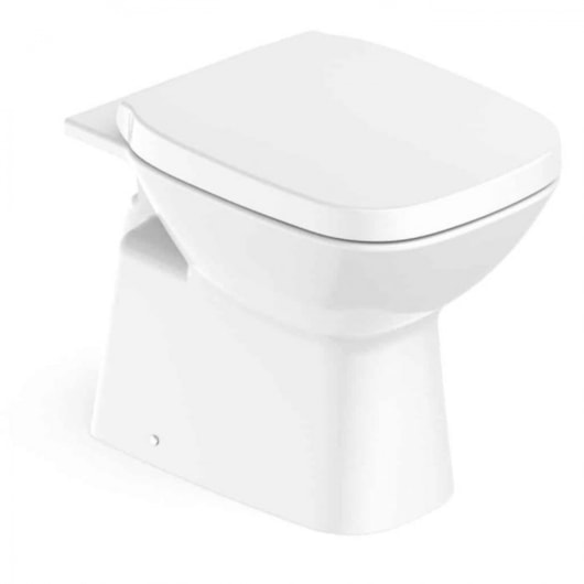 Kit Vaso Sanitário Convencional Com Acessórios De Instalação E Assento PP Debba Classic Branco Roca - Imagem principal - f5904765-98d0-4d94-b451-c62c31fd9a61