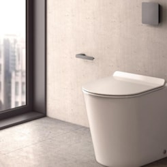 Kit Vaso Sanitário Convencional Com Assento E Acessórios Para Instalação Liss Branco Docol