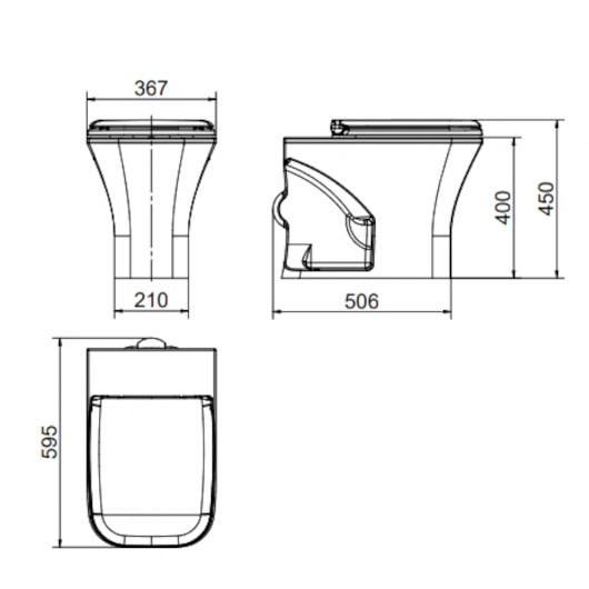 Kit Vaso Sanitário Convencional com Assento Polipropileno e Itens de Instalação Gali Branco Docol - Imagem principal - 6fc319f5-8fc9-488d-a324-5670fce61b0f