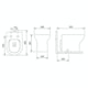 Kit Vaso Sanitário Convencional Com Assento Polipropileno Soft Close E Itens de Instalação Nexo Branco Roca - dd72d68d-46e2-4d99-a7c2-5b67340cb435