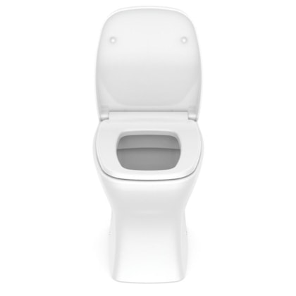 Kit Vaso Sanitário Convencional Com Assento PP E Itens de instalação Vip Branco Celite