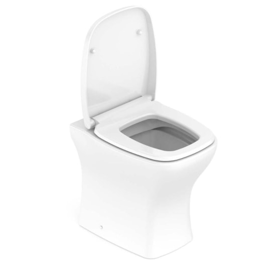Kit Vaso Sanitário Convencional Com Assento PP E Itens de instalação Vip Branco Celite - Imagem principal - ef7b2801-a219-4ff9-94b2-9e2aa8a5527e