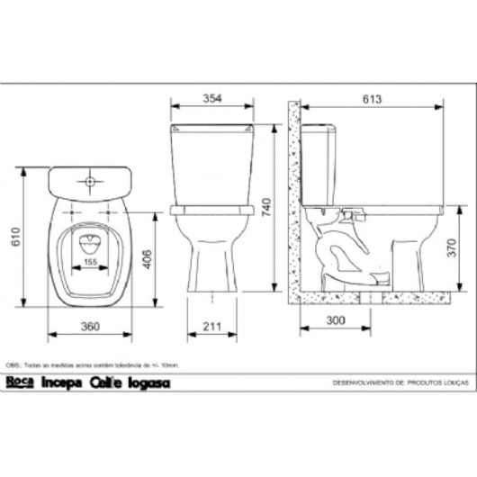 Kit Vaso Sanitário Convencional Itens de Instalaçao E Assento Pp Art Branco Incepa - Imagem principal - 32a5878d-60e1-437c-8b01-91d29eb2364e