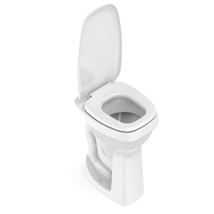 Kit Vaso Sanitário Convencional Itens de Instalaçao E Assento Pp Art Branco Incepa