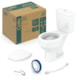 Kit Vaso Sanitário De Acessibilidade Com Caixa Acoplada Assento E Acessórios Acesso Confort Branco Celite  - 39c4b58c-dd22-4c17-b5db-aa1bcb93a8a4