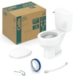 Kit Vaso Sanitário De Acessibilidade Com Caixa Acoplada Com Acessórios Lateral Assento Pp Soft Close Acesso Confort Celite - 51a29b4f-f9c9-488e-8366-98237d11956e