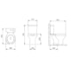 Kit Vaso Sanitário De Acessibilidade Com Caixa Acoplada E Acessórios De Instalaçao Acesso In Branco Incepa - 1e7194ca-670b-4d1c-9b59-694babe961c5