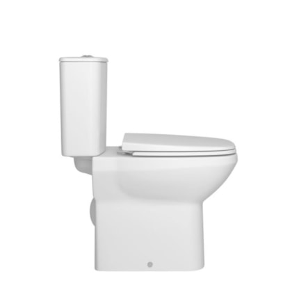 Kit Vaso Sanitário Flex Com Assento Branco Deca 40x36x60cm