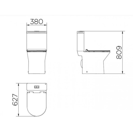 Kit Vaso Sanitário Lift com Caixa Acoplada Assento e Acessórios Branco Docol - Imagem principal - 90445482-1c43-45aa-9a71-261d7b86ae05