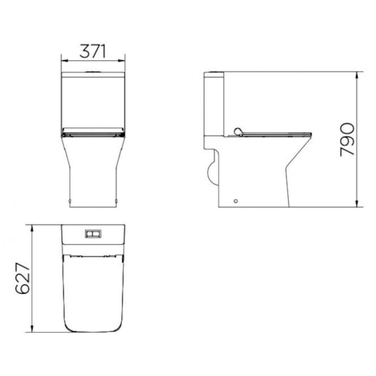 Kit Vaso Sanitário Stillo com Caixa Acoplada e Acessórios Branco Docol - Imagem principal - 1d1dcc2c-4643-4056-beca-6f3c2607d841