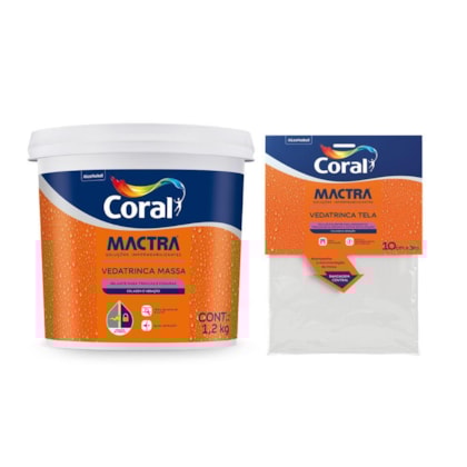 Kit Vedatrinca Massa E Tela Coral