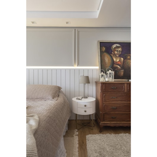 Lambri De Poliestireno Santa Luzia 656 Branco 2,8m - Imagem principal - fdd95377-5b57-4dbc-bdb0-d6fa91a4e0bb