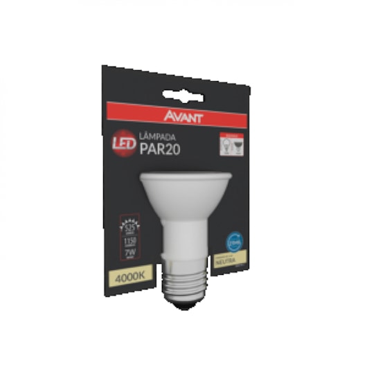 Lâmpada De Led Par20 7W 4000K Bivolt Avant - Imagem principal - 927af023-3409-464d-aa79-0f6004659aa3