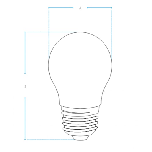 Lampada Filamento Led Bolinha 2W Luz Verde Base E27 Bivolt Avant - Imagem principal - fd00a361-8a47-4e06-8ec2-69db26d025d3