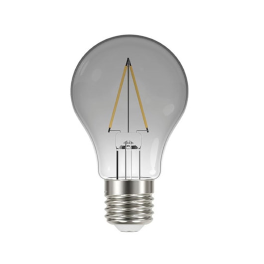 Lâmpada Led Filamento Vintage A60 Fumê Taschibra Autovolt - Imagem principal - b620d01e-1960-4f69-9954-2de575299057