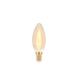 Lâmpada Led Filamento Vintage Âmbar Vela B35 Taschibra 3W 127V - e7ed99c0-be0c-4180-bb23-64390fe4ee60