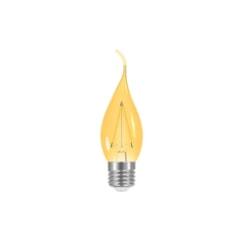 Lâmpada Led Filamento Vintage Vela B35 3W Autovolt  âmbar E27 Taschibra