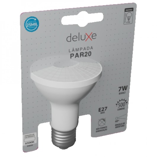 Lâmpada Led Par20 7W Luz Branca 6500K Bivolt Avant - Imagem principal - 49e0f564-fa57-4833-88bb-3185ba6be326