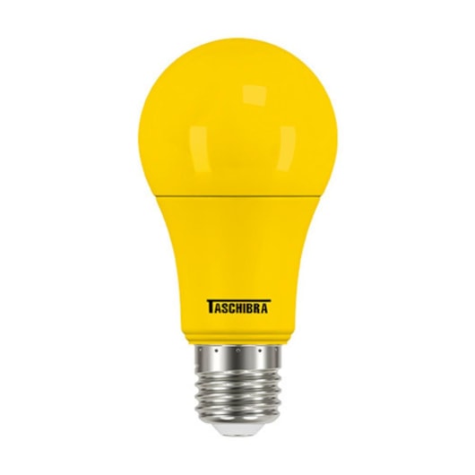 Lâmpada Led Tkl Colors Amarela Taschibra - Imagem principal - a63845be-3ba6-41b0-b30e-4c5aa2c59331
