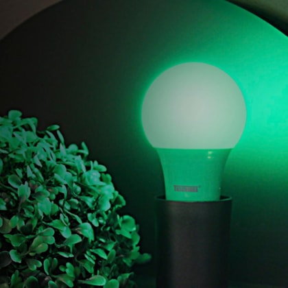 Lâmpada Led Tkl Colors Verde Taschibra