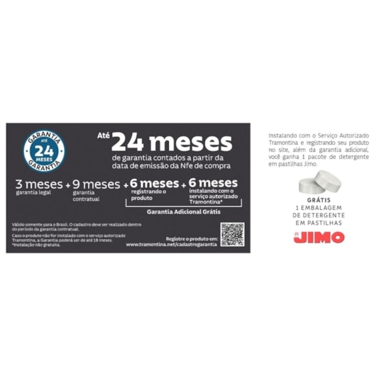 Lava-Louças Inox 9 Serviços SB09X 45 com 6 Programas e 4 Funções 220V Tramontina - Imagem principal - acd726b4-5cf0-4ddb-8a6c-1ace55077caf
