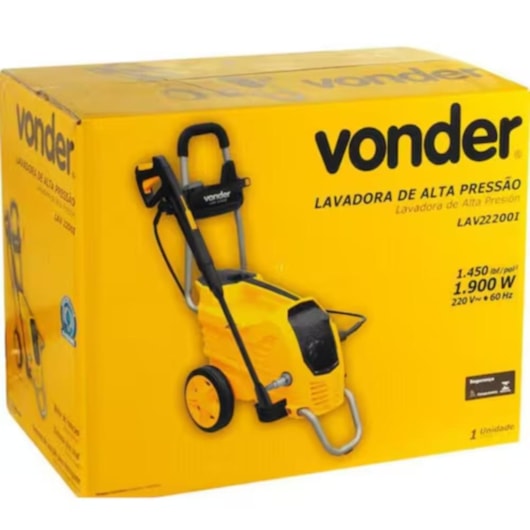Lavadora De Alta Pressão Lav 2200i Vonder 22V - Imagem principal - 213fcd27-08c9-4123-a732-66860473ab93