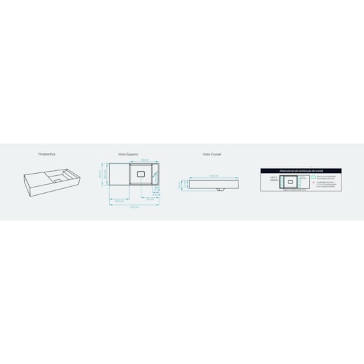 Lavatório Arles E Duramatt Fosco Branco Acetinado Suspenso Sabbia - Imagem principal - 97edd520-ade6-4e96-8a83-2dccbb8c65c3