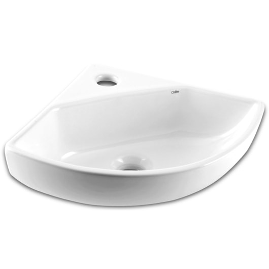 Lavatório Canto Branco Celite 33,5x33,5cm - Imagem principal - 2d69e1a6-dd7a-4f80-a5e2-ae15a3cb6d5d