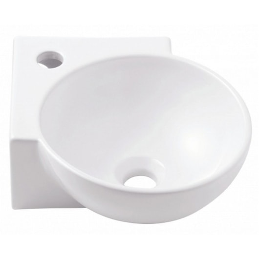 Lavatório De Canto Branco Celite 39x32cm - Imagem principal - 014f0cfa-d4bc-4736-9f84-e2eec3a62ebc