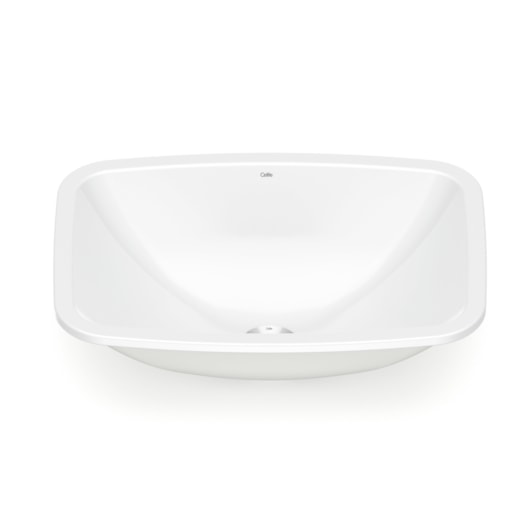 Lavatório De Embutir Retangular Branco Celite - Imagem principal - c29942e6-52f2-4e62-80c5-e7346bc4e55c