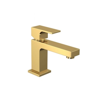 Lavatório De Mesa Monocomando Unic 2875 Bica Baixa Gold Deca
