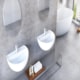 Lavatório Duramatt Suspenso 1 Furo Alexandria Branco Fosco Acetinado Sabbia - 328a241c-ed68-467a-8243-a44728d13a47