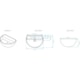 Lavatório Duramatt Suspenso 2 Furos Alexandria Branco Fosco Acetinado Sabbia - 60debcaa-6cc9-4d20-80b3-ce928c073aa7