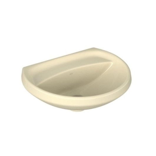 Lavatório Izy 46x36cm Creme Deca - Imagem principal - cb77a64d-c324-4105-8eb1-305b1854bde8