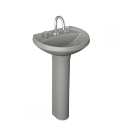 Lavatório Izy 46x36cm L915 Cinza Real Deca